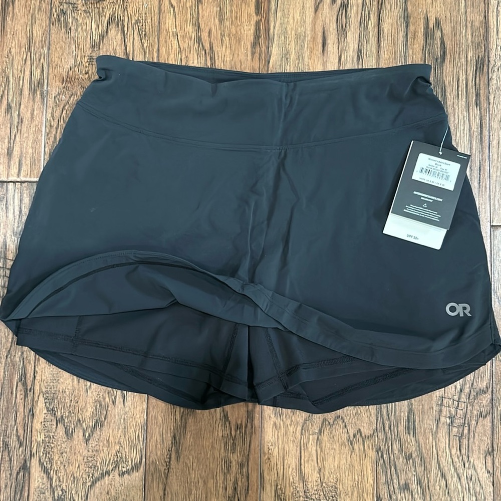 NWT Outdoor Research Women’s Astro Skort - black, medium